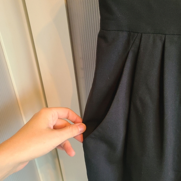 Aritzia Talula Babaton 2008 black corset dress with removable straps, size 0 - Picture 2 of 7